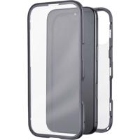 Black Rock 360° Glass Cover Apple iPhone 17 Zwart Inductieve lading