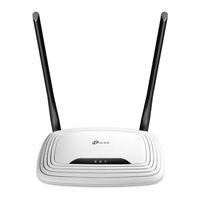 TP-Link TL-WR841N draadloze router Fast Ethernet Single-band (2.4 GHz) 4G Zwart, Wit - thumbnail