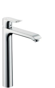 Hansgrohe Metris Highriser Wastafelkraan 260 Met Waste Chroom