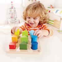 Hape houten sorteerplank vormen