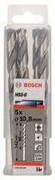 Bosch Accessoires Metaalboren HSS-G, Standard 10,8 x 94 x 142 mm 5st - 2608585528