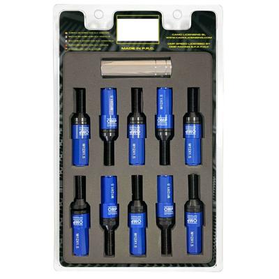 Schroevenkit OMP OMPS09981207 28 mm Blauw M12 x 1,50