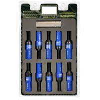 Schroevenkit OMP OMPS09981207 28 mm Blauw M12 x 1,50