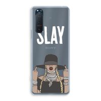 Slay All Day: Sony Xperia 5 II Transparant Hoesje