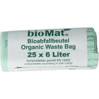 Biomat wastebag compost 6 ltr Biomat wastebag compost 6 ltr