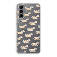 Ponys: Samsung Galaxy S21 Transparant Hoesje
