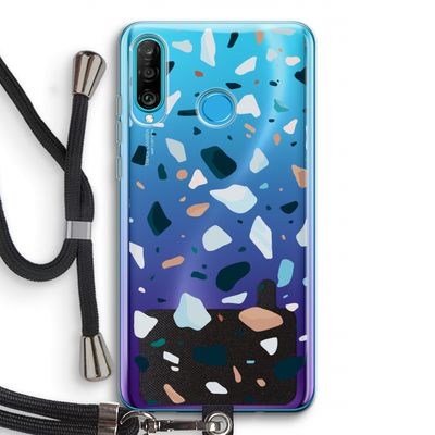 Terrazzo N°13: Huawei P30 Lite Transparant Hoesje met koord
