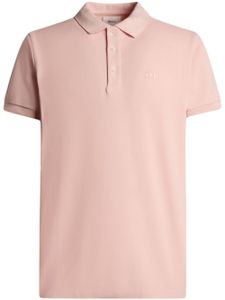 Bally polo en coton à logo brodé - Rose