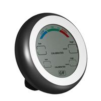 TS-S93 multifunctionele Digitale Thermometer Hygrometer temperatuur vochtigheid Meter Max Min waarde Trend Display C/Funit(Black)