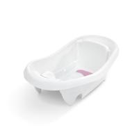 INGENUITY Deluxe Roze Babybadje, vanaf de geboorte tot 3 jaar inclusief babyhangmat