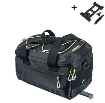 Basil Rack bag miles mik 2.0 black lime