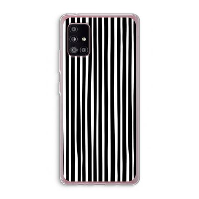 Stripes: Samsung Galaxy A51 5G Transparant Hoesje