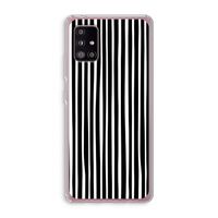 Stripes: Samsung Galaxy A51 5G Transparant Hoesje