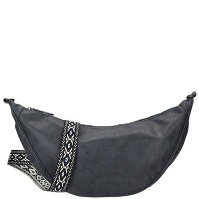Enrico Benetti Moonbag Schoudertas Indy Navy