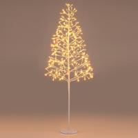 120 cm Kunstkerstboom met Lampjes Witte Berkenboom en Betonnen Voet 120 cm Kunstkerstboom met Lampjes Witte Berkenboom en Betonnen Voet