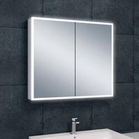 Wiesbaden Quatro LED Spiegelkast - Dimbaar - 80x70x13 cm