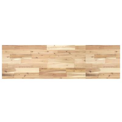 Wastafelblad 160x40x4 cm onbehandeld massief acaciahout