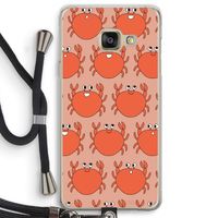 Krab: Samsung Galaxy A3 (2016) Transparant Hoesje met koord