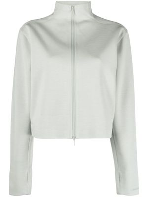 Calvin Klein hoodie zippé à col montant - Bleu