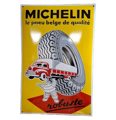 Michelin Robuste Reclame Emaille Bord - 60 x 40cm