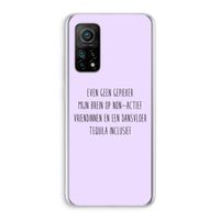 Tequila: Xiaomi Mi 10T 5G Transparant Hoesje