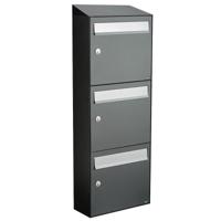 Allux Flow Set 3-Hoog Met Dak Antraciet - 40040065_1x3d Allux Flow Set 3-Hoog Met Dak Antraciet - 40040065_1x3d