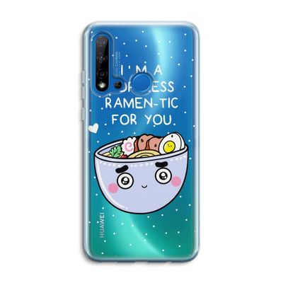 I'm A Hopeless Ramen-Tic For You: Huawei P20 Lite (2019) Transparant Hoesje