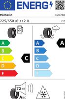 225/65 R16 Tl 112r Mi Crossclimate Camping 22565R16TCCCAMPING