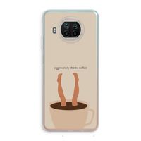 Aggressively drinks coffee: Xiaomi Mi 10T Lite 5G Transparant Hoesje