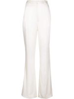 LAPOINTE pantalon à effet de brillance - Blanc