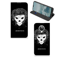 Mobiel BookCase Nokia G10 | G20 Skull Hair