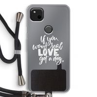 Partner in crime: Pixel 4a Transparant Hoesje met koord