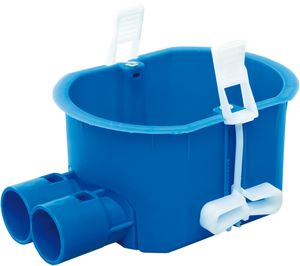 Inbouwdoos gipsplaat blauw HW150F 16/19 Abb Haf ovaal 1X16/19