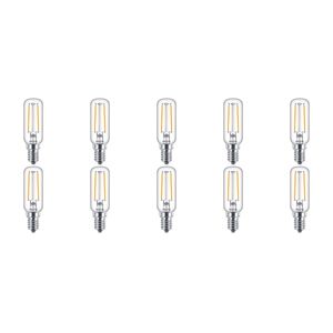 PHILIPS - LED Lamp 10 Pack - CorePro Tube Filament 827 T25L - E14 Fitting - 2.1W - Warm Wit 2700K | Vervangt 25W