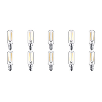 PHILIPS - LED Lamp 10 Pack - CorePro Tube Filament 827 T25L - E14 Fitting - 2.1W - Warm Wit 2700K | Vervangt 25W