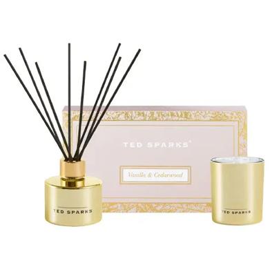 'TED SPARKS - Candle & Diffuser Gift Set-Vanilla & Cedarwood' kopen? 'TED SPARKS - Candle & Diffuser Gift Set-Vanilla & Cedarwood' kopen?
