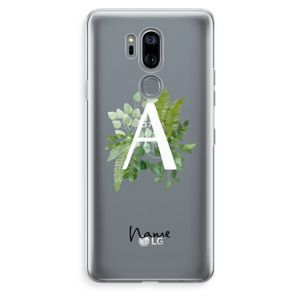 Green Brush: LG G7 Thinq Transparant Hoesje