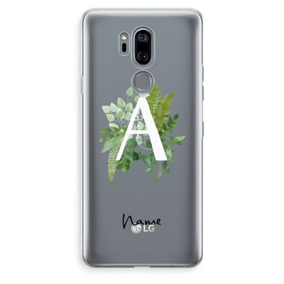 Green Brush: LG G7 Thinq Transparant Hoesje