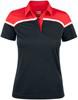 Cutter & Buck 354429 Seabeck Polo Ladies - Zwart/Rood - S