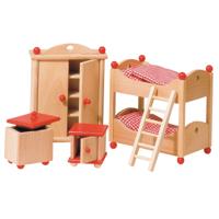 Goki poppenhuis meubeltjes kinderkamer