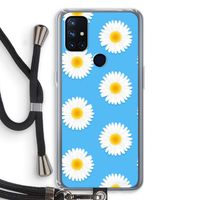 Margrietjes: OnePlus Nord N10 5G Transparant Hoesje met koord