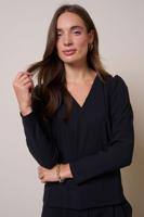 Studio Anneloes Lola Top 13429 T-shirt Lange Mouw 9000 Black