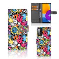 Samsung Galaxy M52 | Wallet Case | met Pasjes | Punk Rock