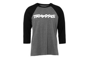 Traxxas - Traxx Raglan Shirt Grey/Black XL, TRX-1369-XL (TRX-1369-XL)