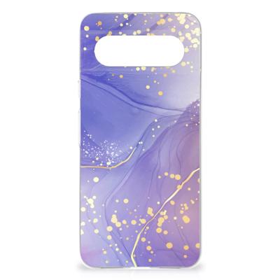 Smartphone hoesje voor Google Pixel 8 Watercolor Paars