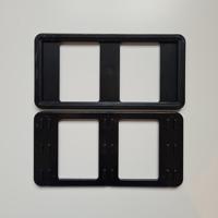 Prijskaartraam 210x99mm zwart