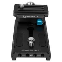 Kondor Blue 501/ARCA Pivot Camera Plate voor Ronin Raven Black