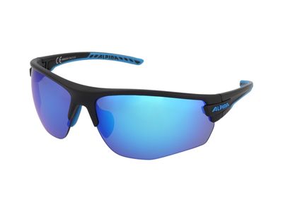 Zonnebrillen Alpina Tri-Scray 2.0 HR Black Cyan Matt