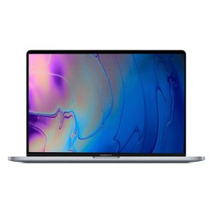 Refurbished MacBook Pro 15 inch Touchbar Hexa Core i7 2.2 16 GB 256 GB Zilver Licht gebruikt