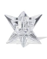 HEMA Kandelaar 10x6.7x10cm Glas Ster